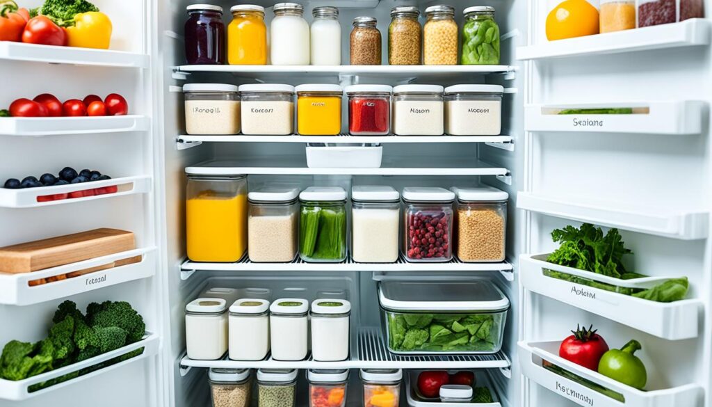 冷蔵庫の整理整頓